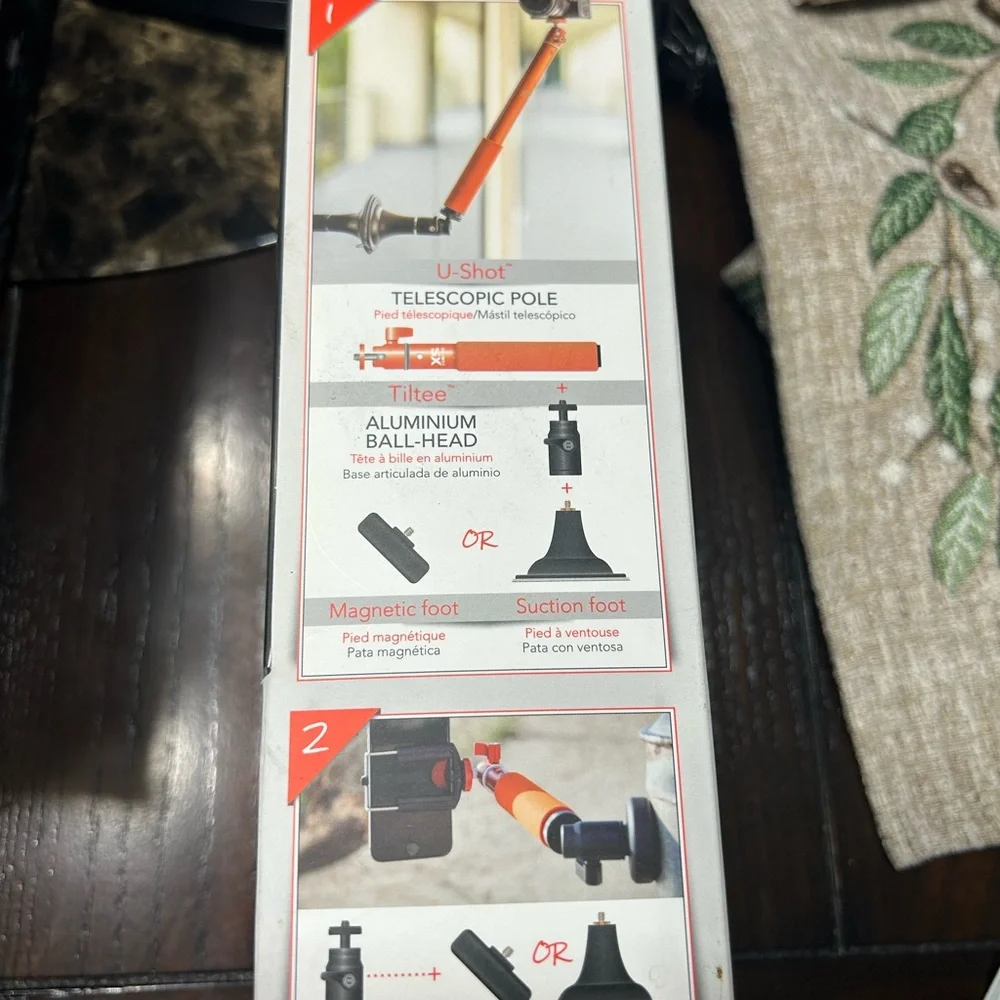 Great Sale!! Telescopic pole for GO-PRO camera and other mini movie cameras